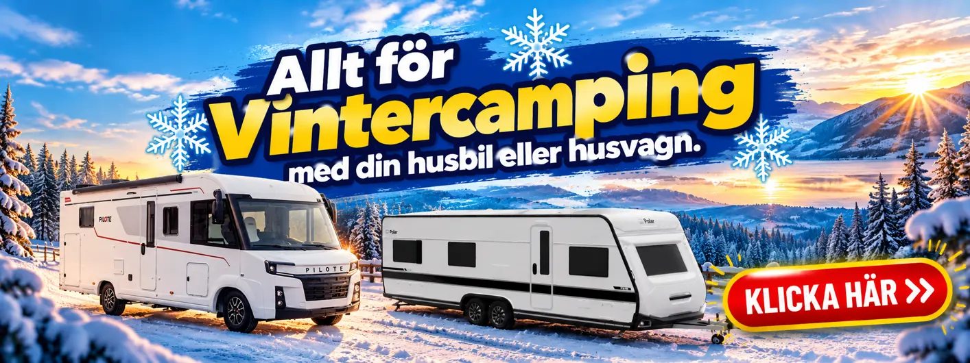 Allt för vintercamping med din husbil eller husvagn